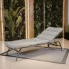 Leżak ogrodowy Vibe z regulowanym oparciem