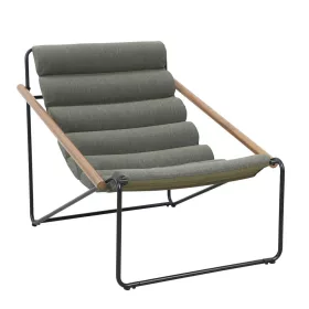 Fotel ogrodowy Jurt, zielono-szary