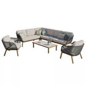 AURO v4 kerti sarokgarnitúra 2 fotellel