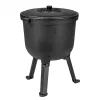 Garnek żeliwny z nóżkami 5 litrów