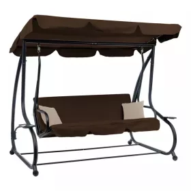 Huśtawka ogrodowa Pegi brązowa