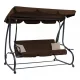 Huśtawka ogrodowa Pegi brązowa