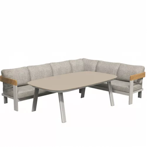 Narożnik ogrodowy Molto ze stołem jadalnym