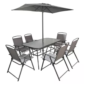 6-osobowy zestaw mebli ogrodowych Solaro