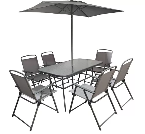 6-osobowy zestaw mebli ogrodowych Solaro