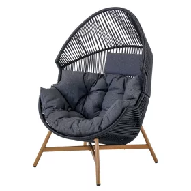 Fotel rattanowy koszowy Holand