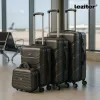 Średnia walizka TraveLux Max z twardą pokrywą 68x45x25 cm