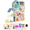 Maya domek dla lalek „Rezydencja”, zestaw 28-elementowy
