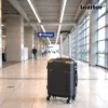 Walizka kabinowa TraveLux Urban z twardym blatem i zdejmowanymi kółkami 50x40x20 cm