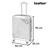Duża walizka TraveLux Urban z twardą pokrywą 76x50x29 cm