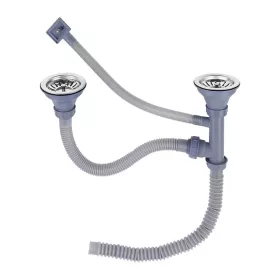 Syfon do zlewozmywaka 2-komorowego