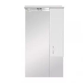   Szafka wisząca Bianca Plus 55, biały wysoki połysk, otwierana w prawo