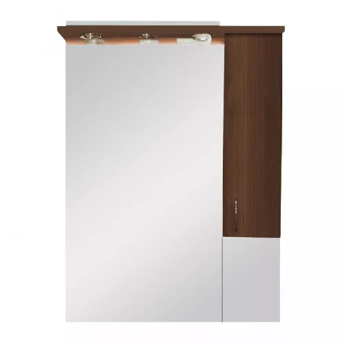 Szafka wisząca Bianca Plus 75, orzech aida, otwierana w prawo