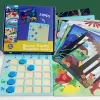 Drewniana gra edukacyjna z kalkulatorem dinozaurów