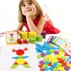 Układanka kreatywna Tangram 155 elementów