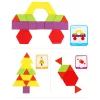 Układanka kreatywna Tangram 155 elementów