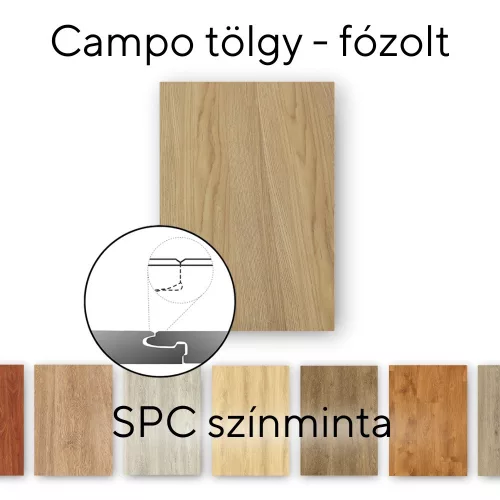 Podłoga Leziter Campo Oak Vinyl SPC próbka/probki