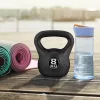 Kettlebell 8 kg czarny
