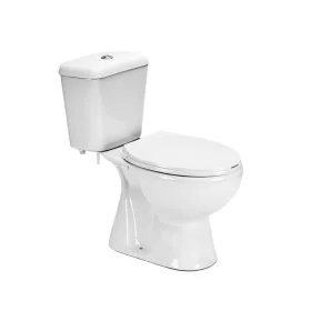   Cleano monoblokowa toaleta z dolnopłukiem i deską sedesową