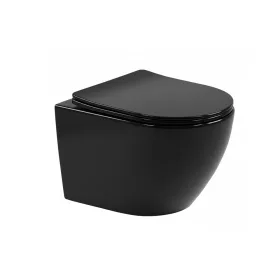   Bezramkowa toaleta ścienna Delano z miękko zamykaną deską sedesową