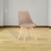 Krzesło do jadalni Silla w kolorze beżowym
