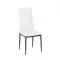 Tino NOVA Krzesło do jadalni biało-czarne