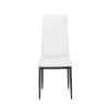 Tino NOVA Krzesło do jadalni biało-czarne