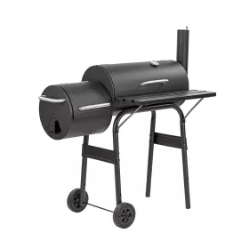 Grill ogrodowy na węgiel drzewny z wędzarnią