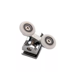 Podwójna metalowa rolka do kabiny prysznicowej (G-30DM)