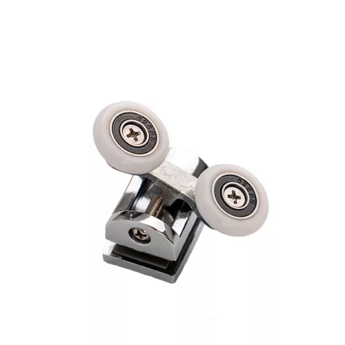 Podwójna metalowa rolka do kabiny prysznicowej (G-30DM)