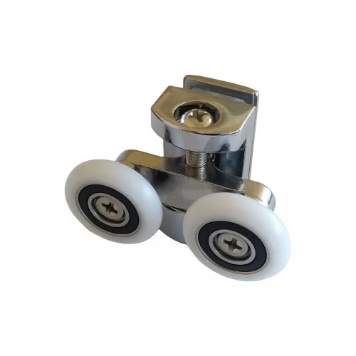 Rolka do kabiny prysznicowej podwójna metalowa (G-50DM)