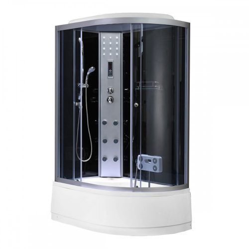 Kabina prysznicowa z hydromasażem Lia 80x120 cm lewa