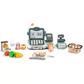 Sklepowe produkty kasowe skaner kalkulator dźwięki