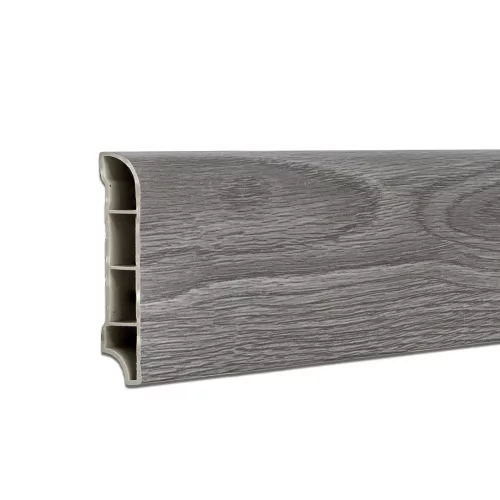 Winylowa listwa podłogowa SPC Hradok dąb 2400x60x12 mm