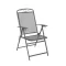 Składane krzesło ogrodowe Alba z metalowej siatki