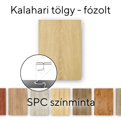 Podłoga Leziter Kalahari Oak Vinyl SPC próbka/probki