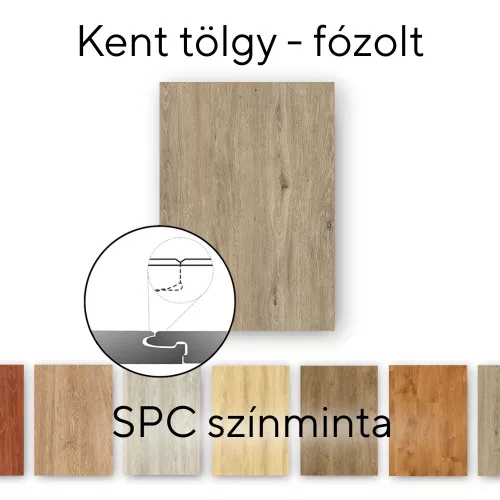 Podłoga Leziter Kent Oak Vinyl SPC próbka/probes