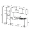 Kuchnia Yorki 330 z zamrażarką i lodówką