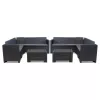 City Large 10 személyes sarok kerti bútor garnitúra