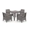 Zestaw mebli ogrodowych Adena 4+1