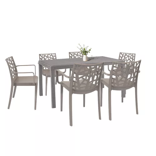 Violina 6+1 kerti bútor garnitúra szett