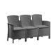 Sofa ogrodowa 3-osobowa Lima