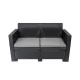 2 osobowa sofa ogrodowa Nero