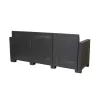 Sofa ogrodowa 3-osobowa Nero