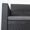 Sofa ogrodowa 3-osobowa Nero