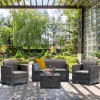 4-osobowy zestaw mebli ogrodowych Nero