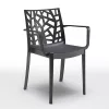 Plastikowe krzesło ogrodowe Trinity z podłokietnikiem