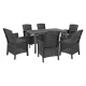 Zestaw mebli ogrodowych Orlo 6+1