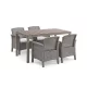 Zestaw mebli ogrodowych Meda 4+1