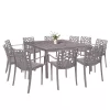 Zestaw mebli ogrodowych Alina 10+1